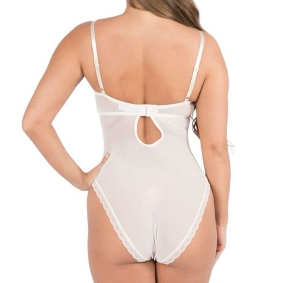 COSMOPOLITAN Lace Teddy in Pink Champagne Size Small NEW - Picture 12 of 16